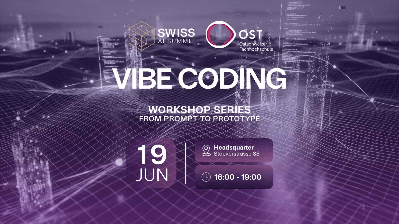 Workshop Series: Vibe Coding with Ostschweizer Fachhochschule