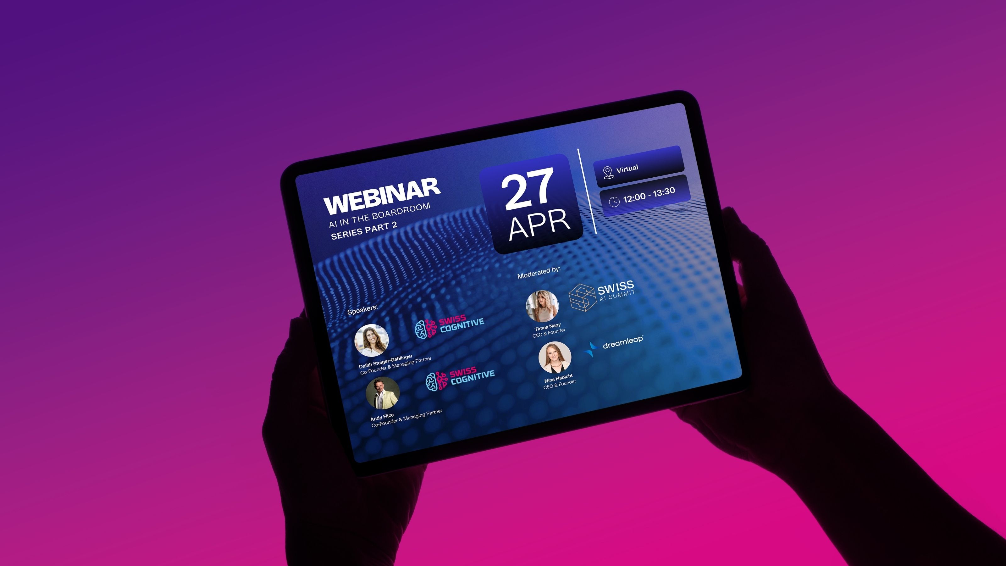Webinar Series Part 2: AI Board Essentials (Online Short Workshop)
