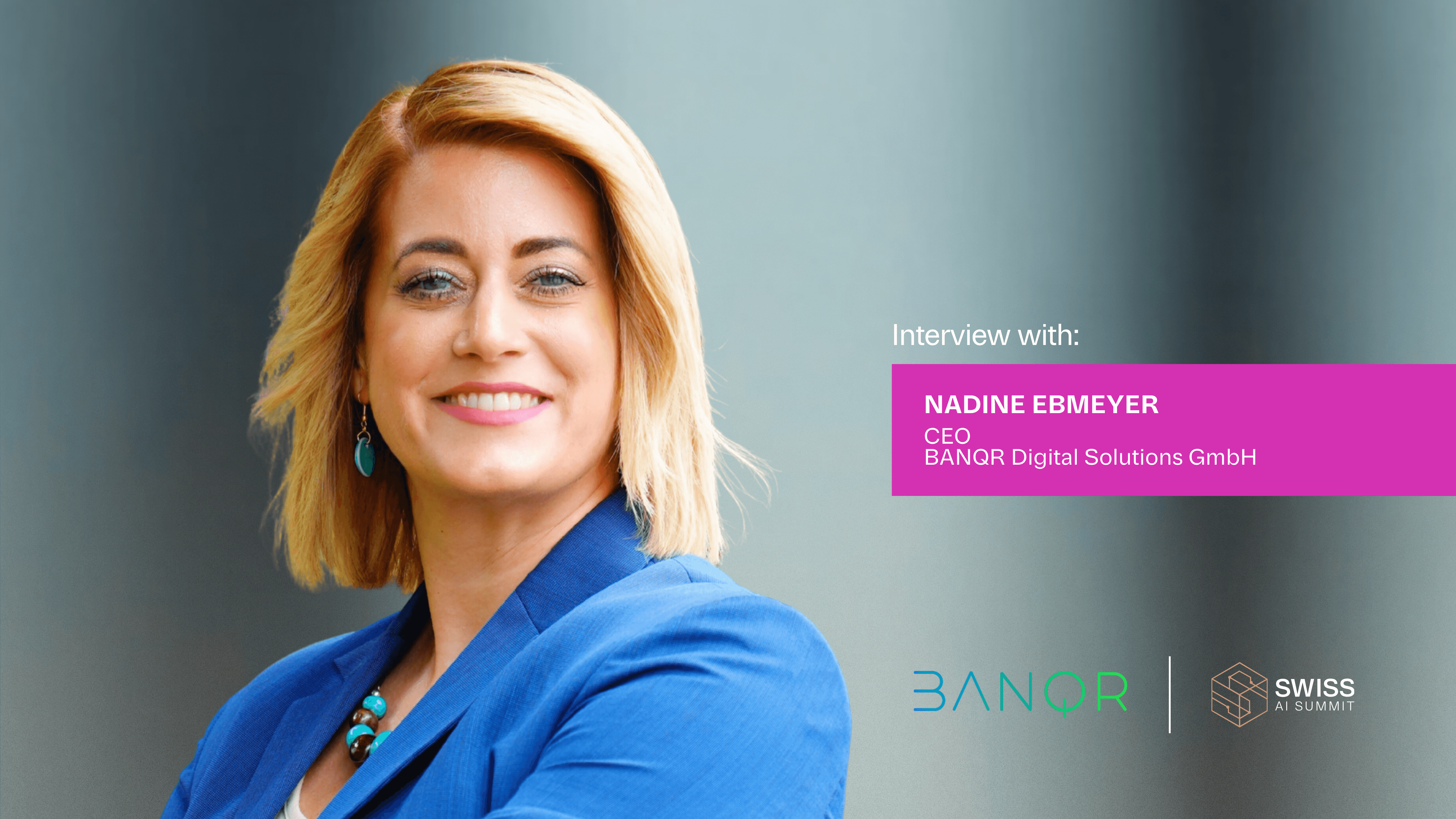 Interview with Nadine Ebmeyer, CEO at BANQR